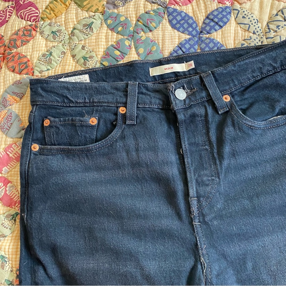 Levi Wedgie jeans
